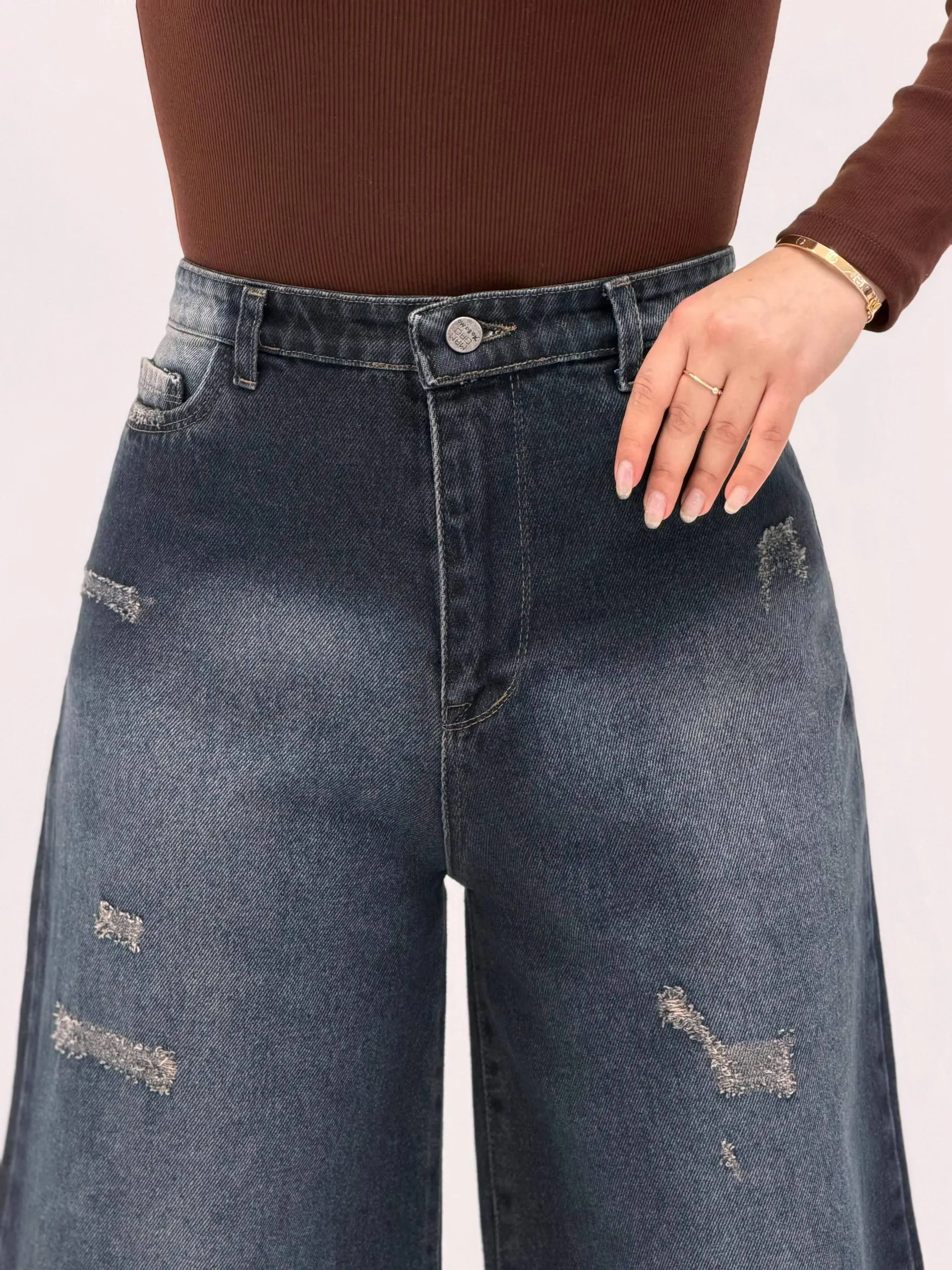 3968-شلوار بگ موبامو